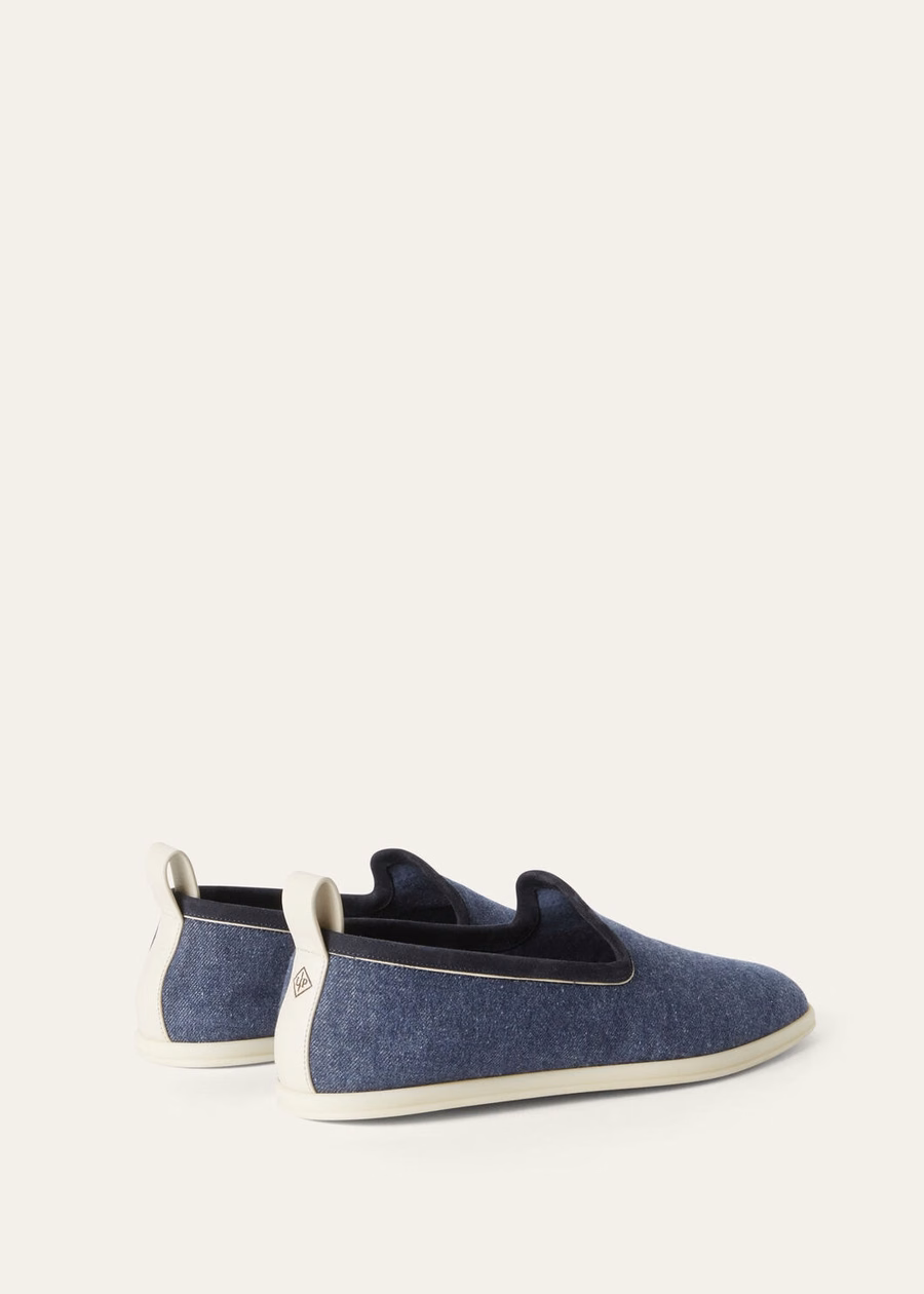 Loafers Venice Walk Cotton Surge Blue