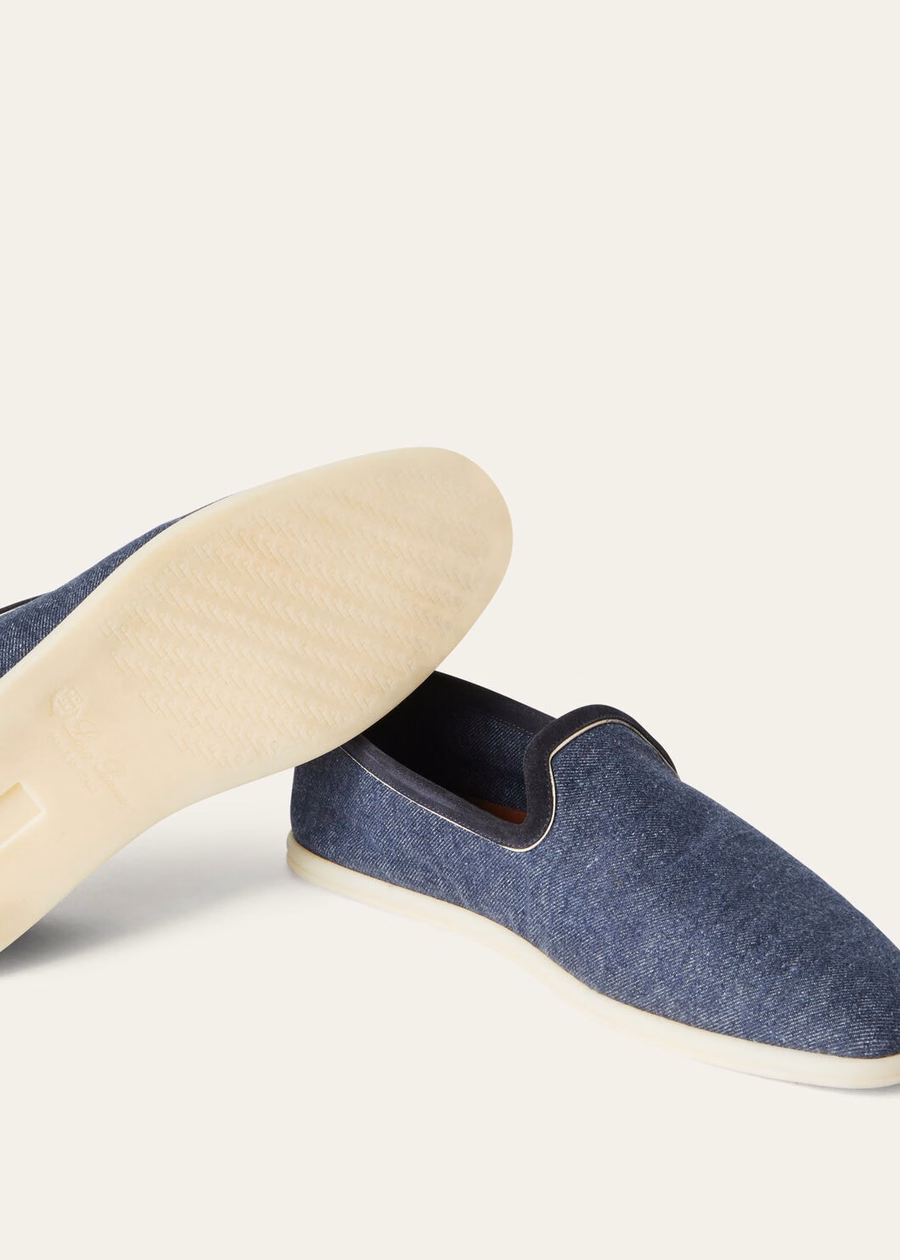 Loafers Venice Walk Cotton Surge Blue