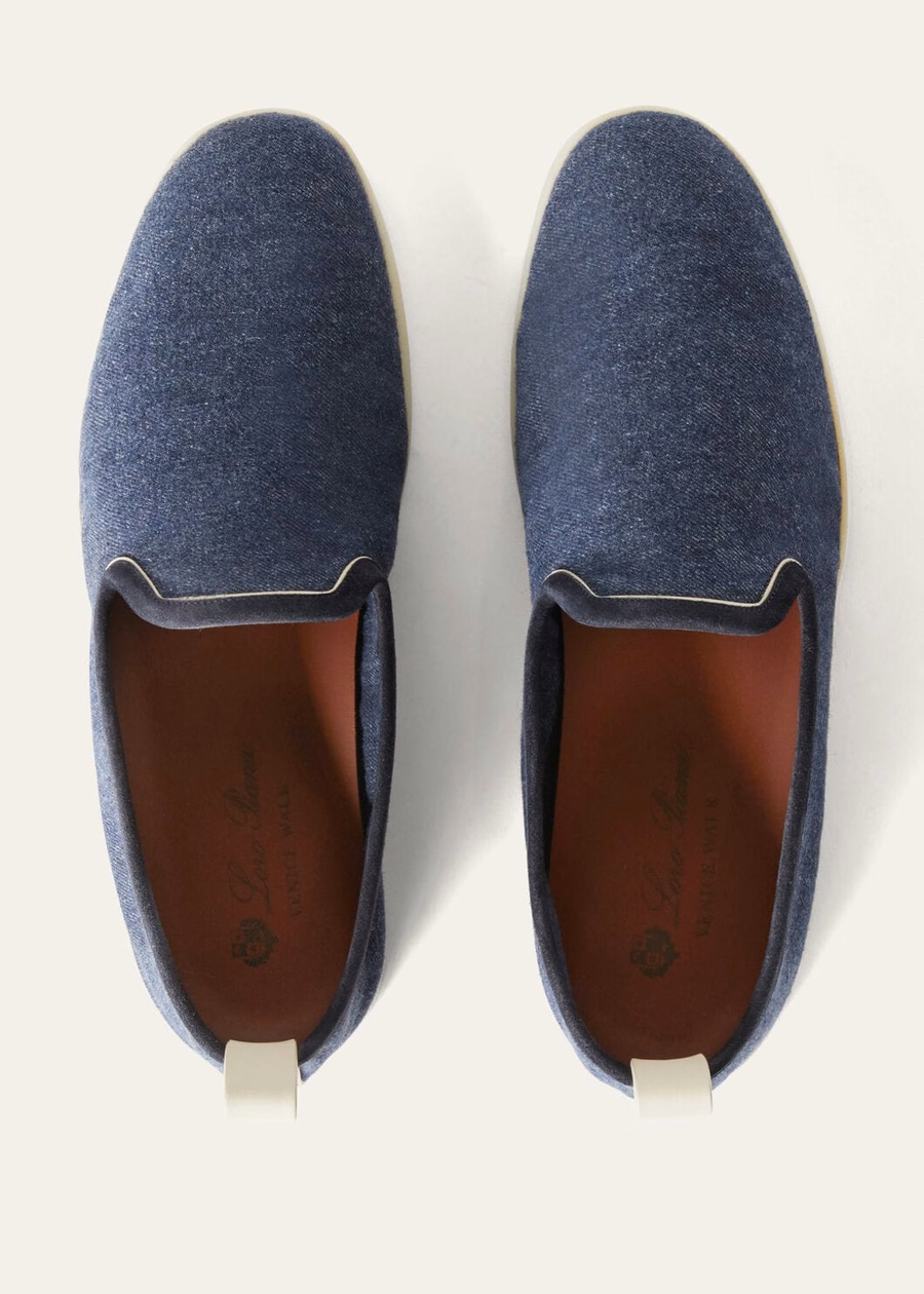 Loafers Venice Walk Cotton Surge Blue