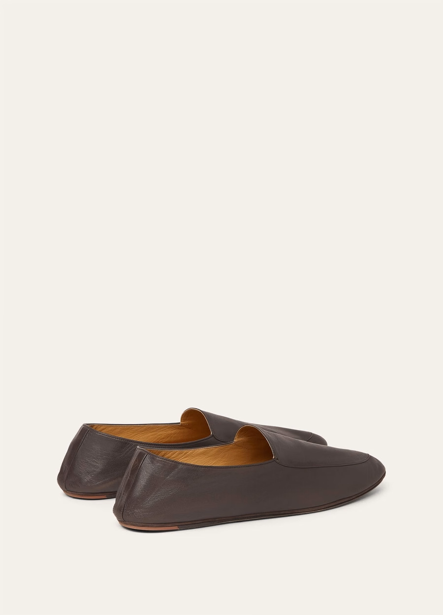 Anton Walk Moka loafer van lamsleer