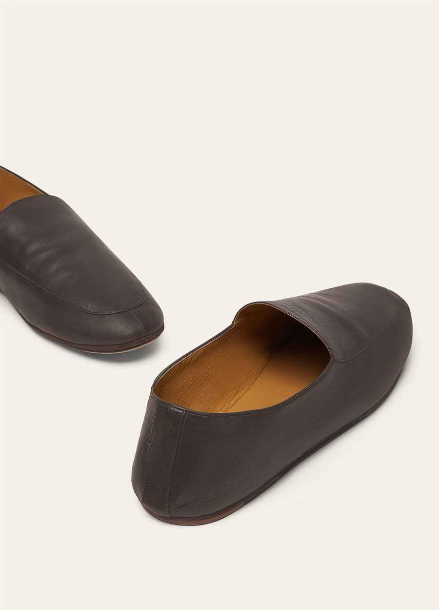 Anton Walk Moka loafer van lamsleer