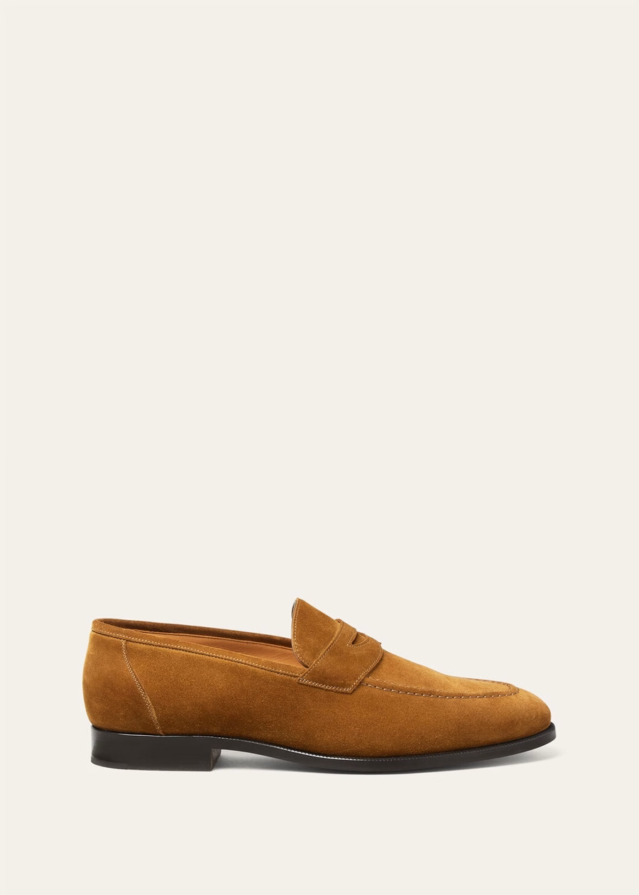 Sergio loafers van ossenbruin leer