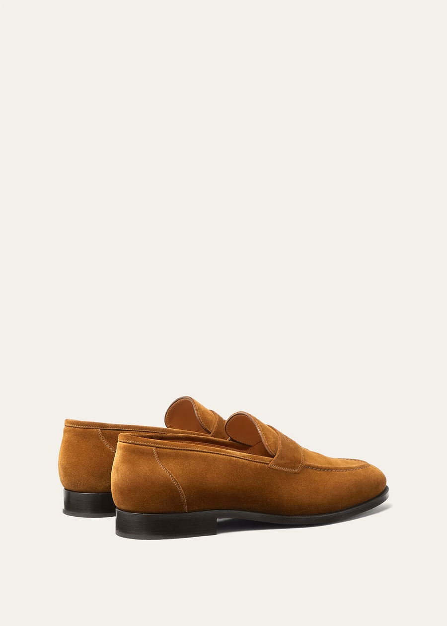 Sergio loafers van ossenbruin leer