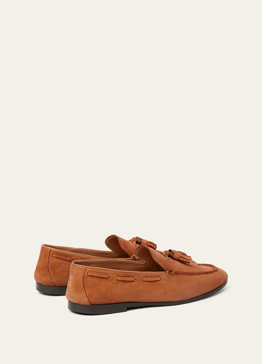 Francis Walk loafers van karamelrood kalfsleer