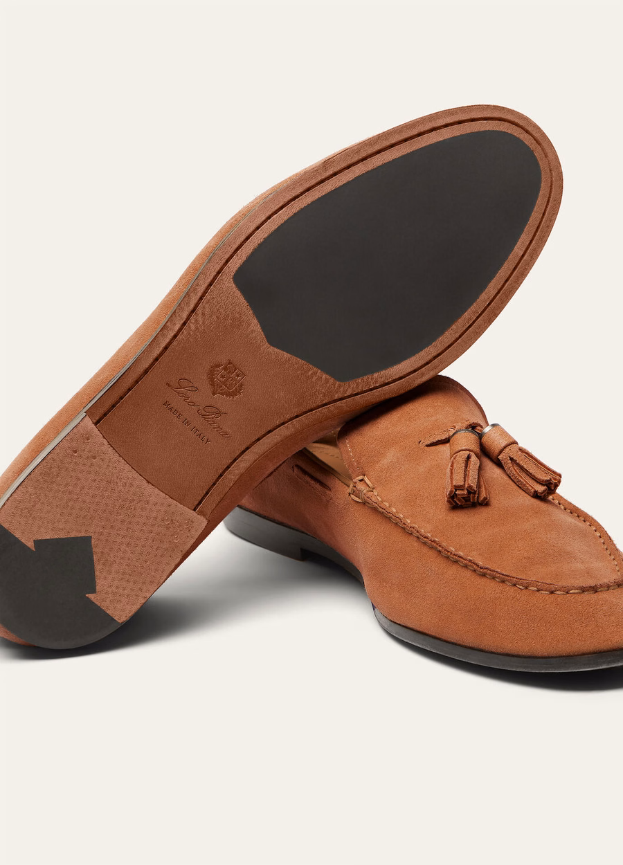 Francis Walk loafers van karamelrood kalfsleer