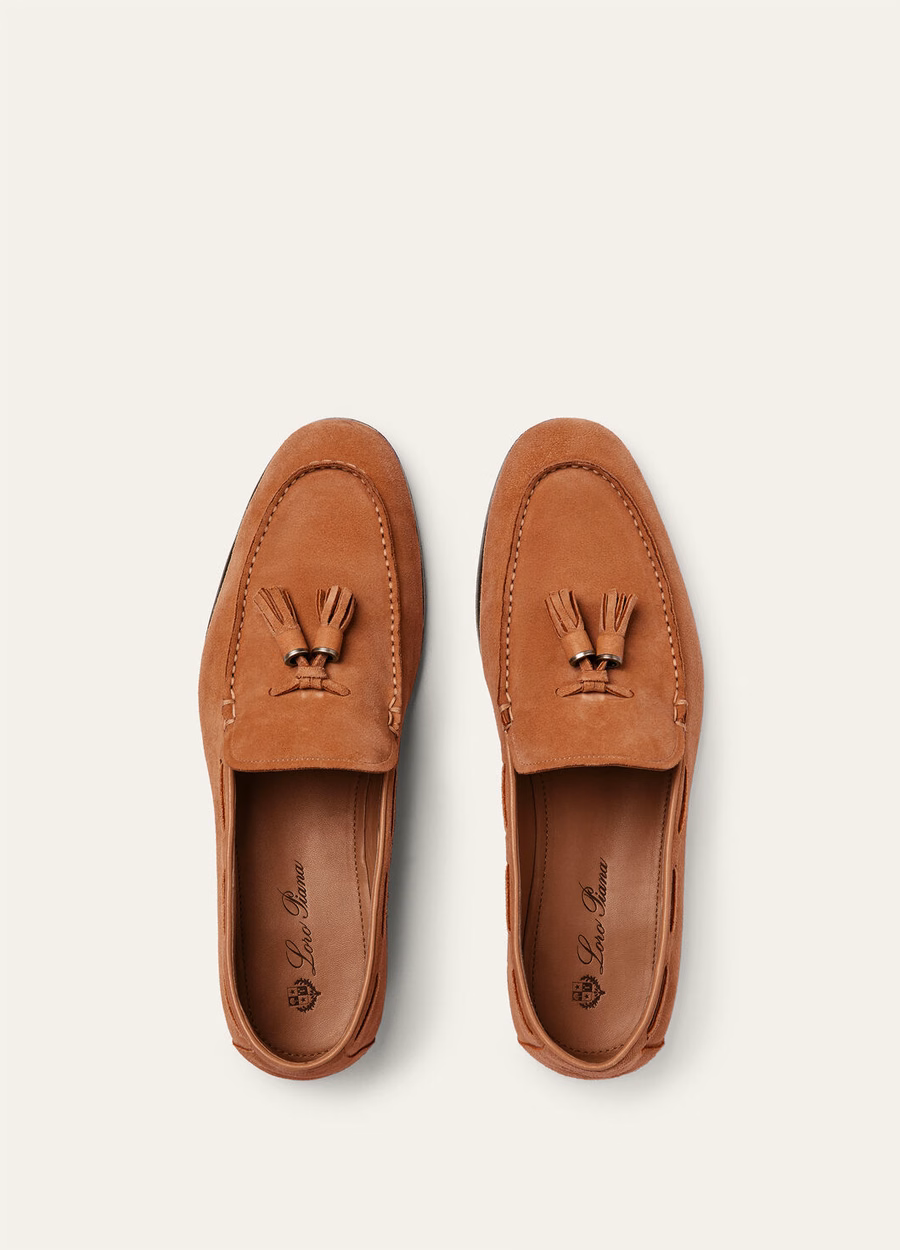 Francis Walk loafers van karamelrood kalfsleer