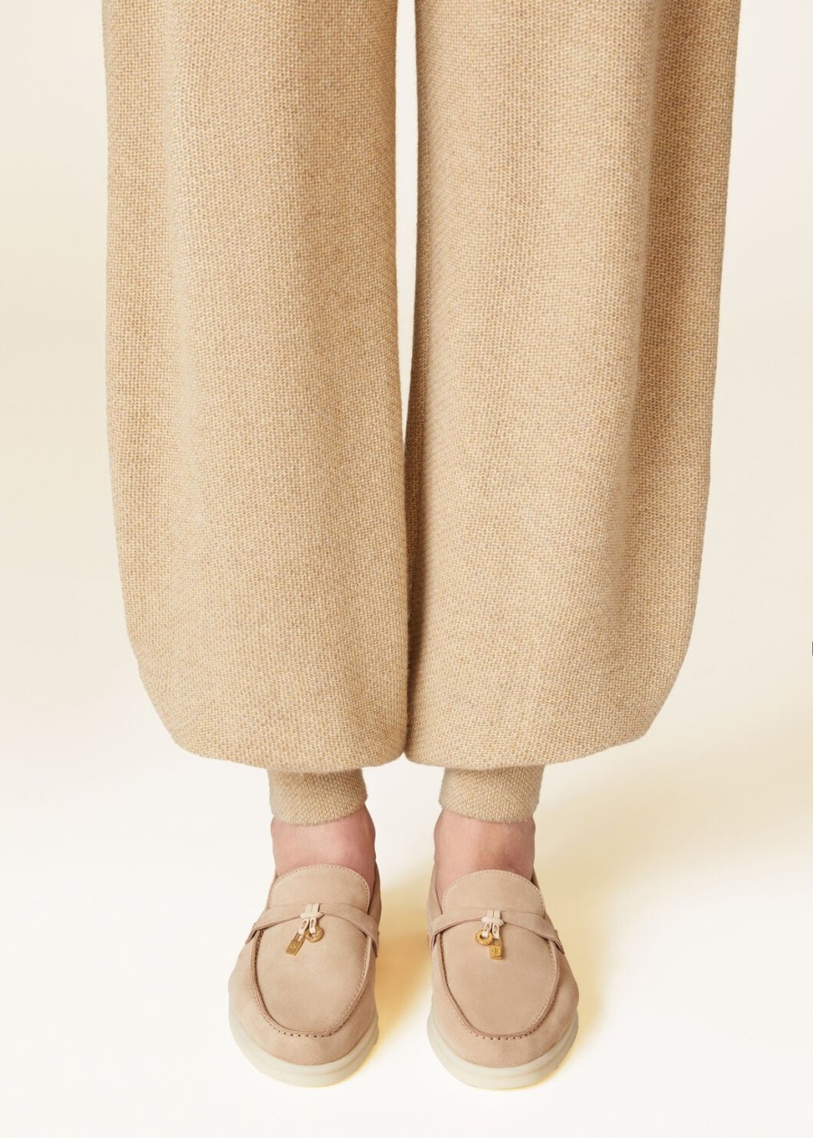 summer charms walk loafer suede sandstone