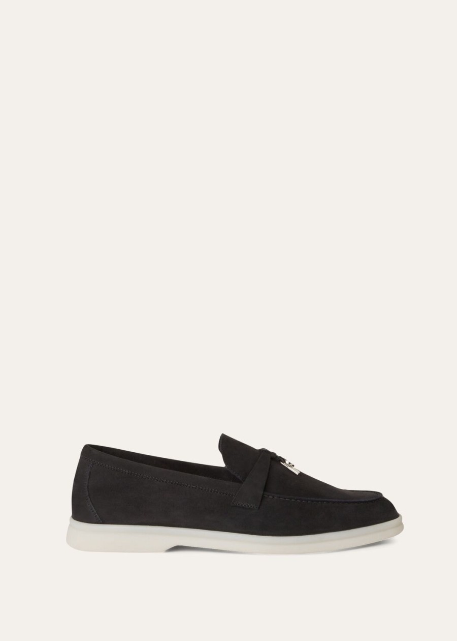 summer charms walk loafers suede caviar