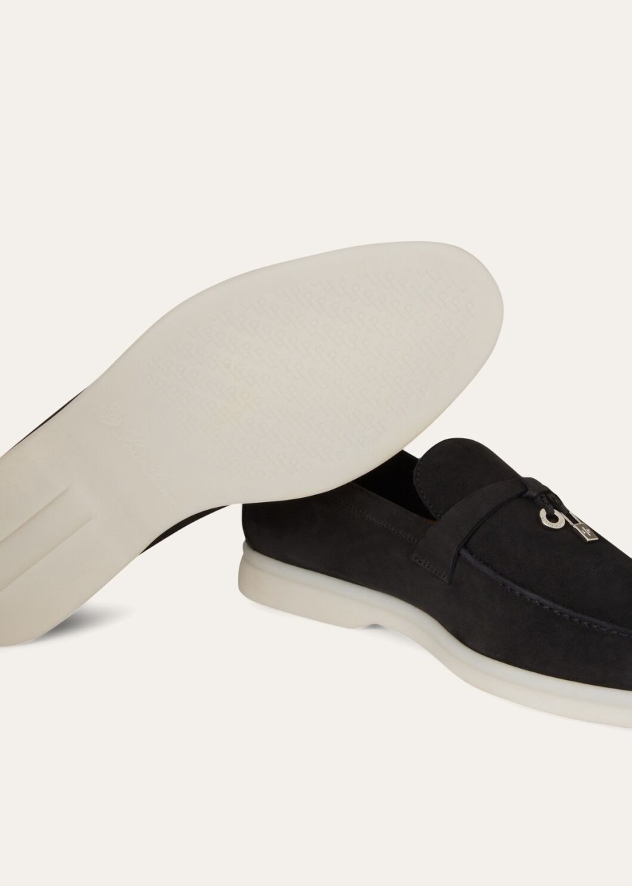 summer charms walk loafers suede caviar
