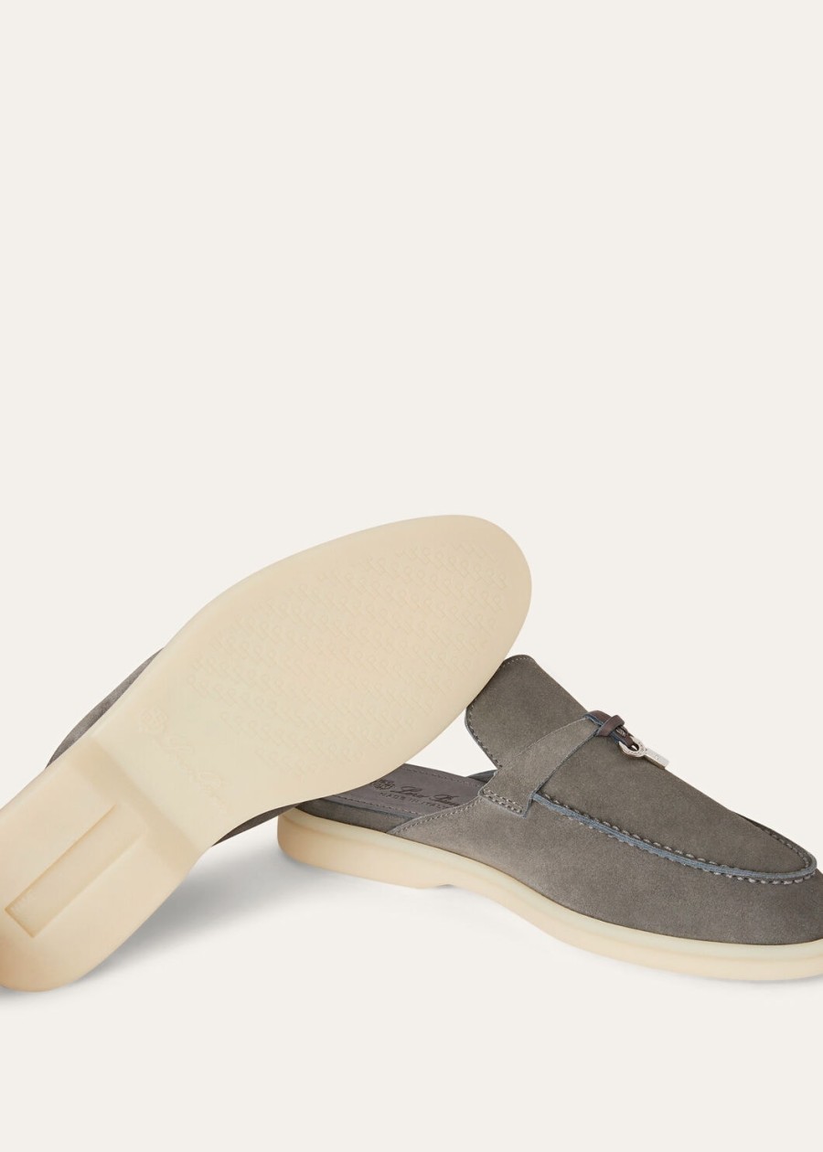 babouche charms walk loafer suède geitenleer schaduwgekweekt