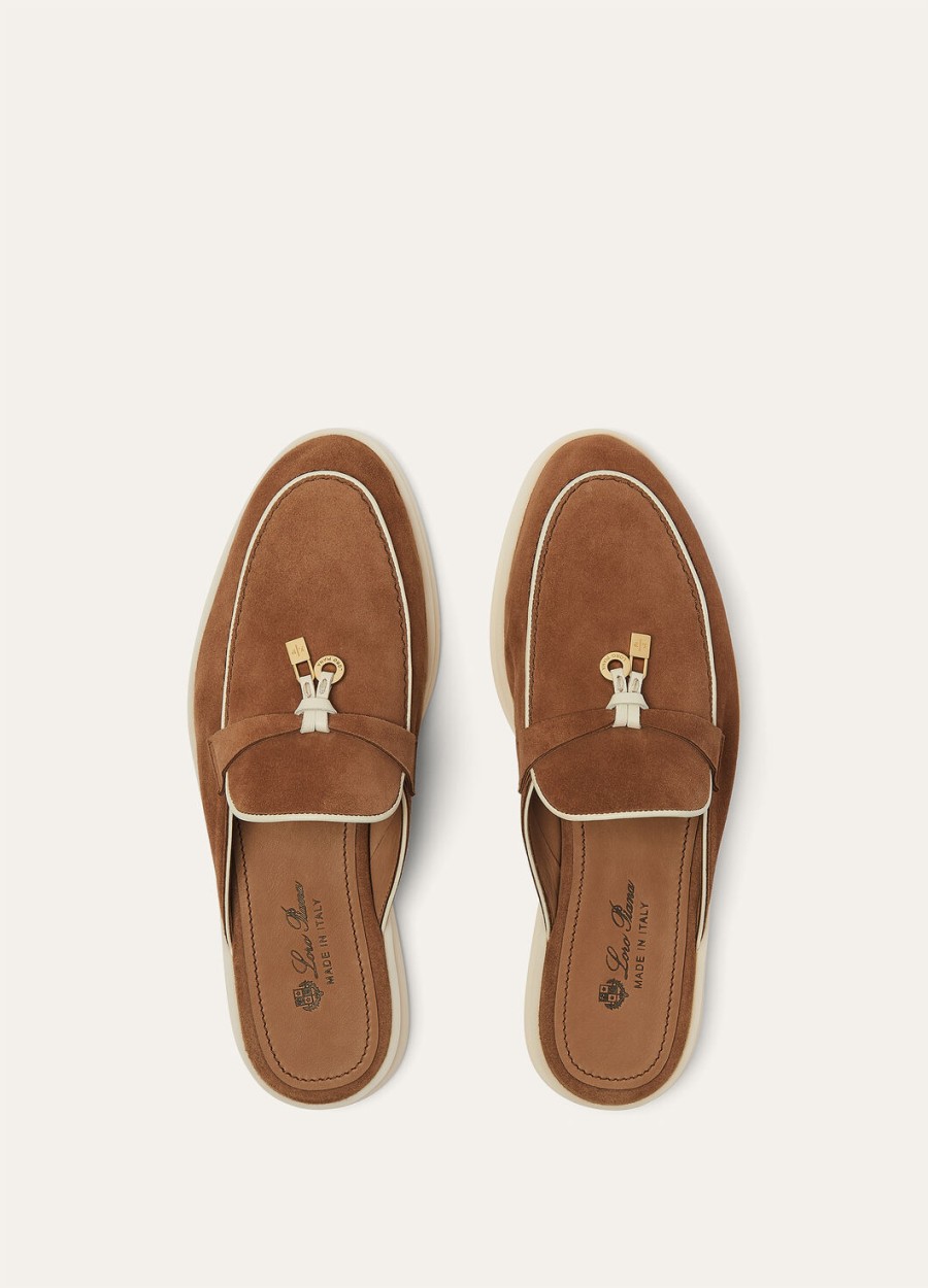 charms walk babouche loafer suède geitenleer mole