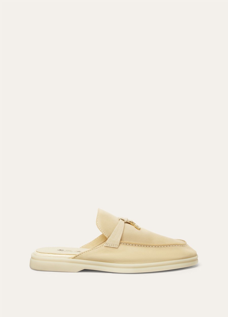 charms walk babouche loafer suede butter
