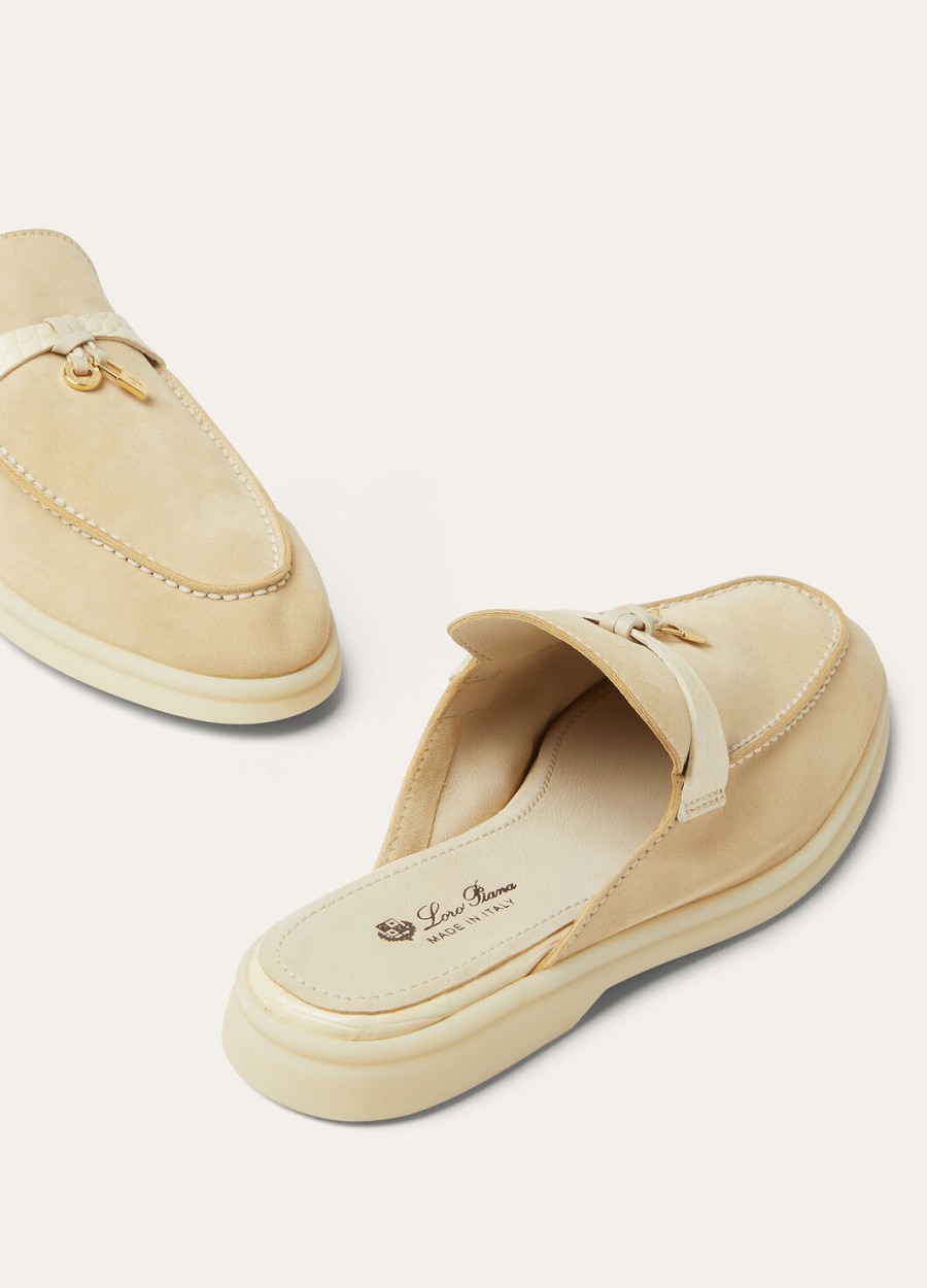 charms walk babouche loafer suede butter