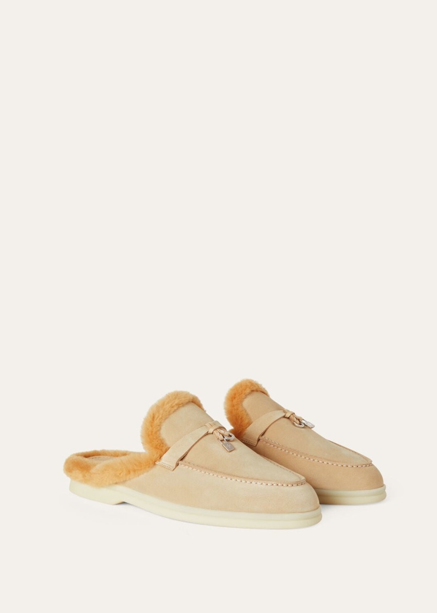 charms walk babouche loafer suede windy dunes