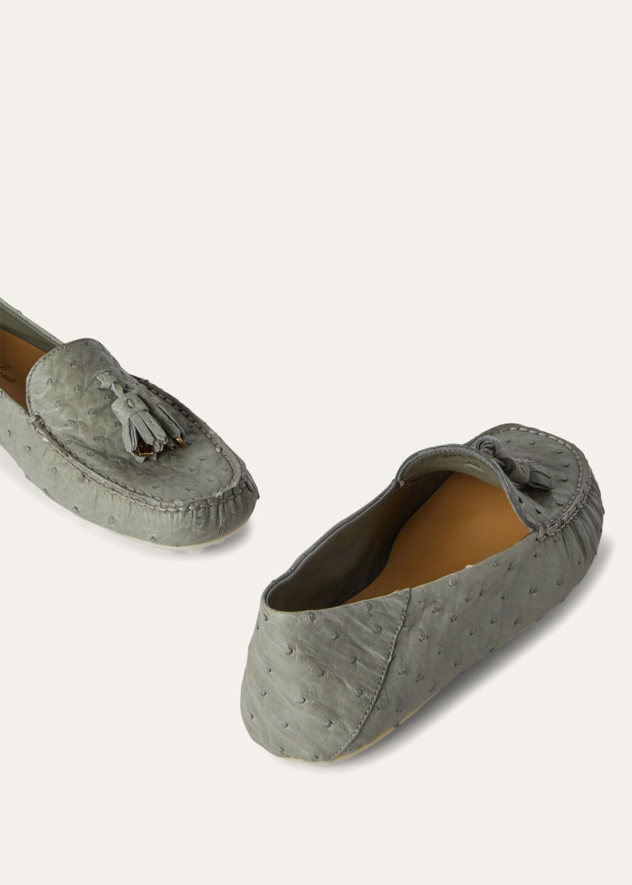 dot sole walk yerba mate struisvogellederen loafers