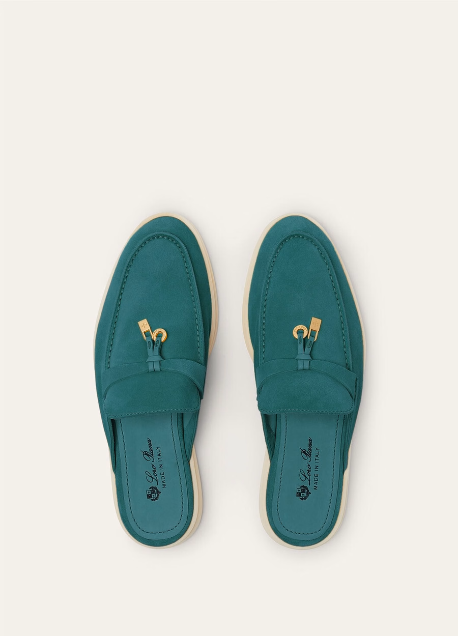 Babouche Charms Walk Loafer Suède Suède Geitenleer Jazz Club