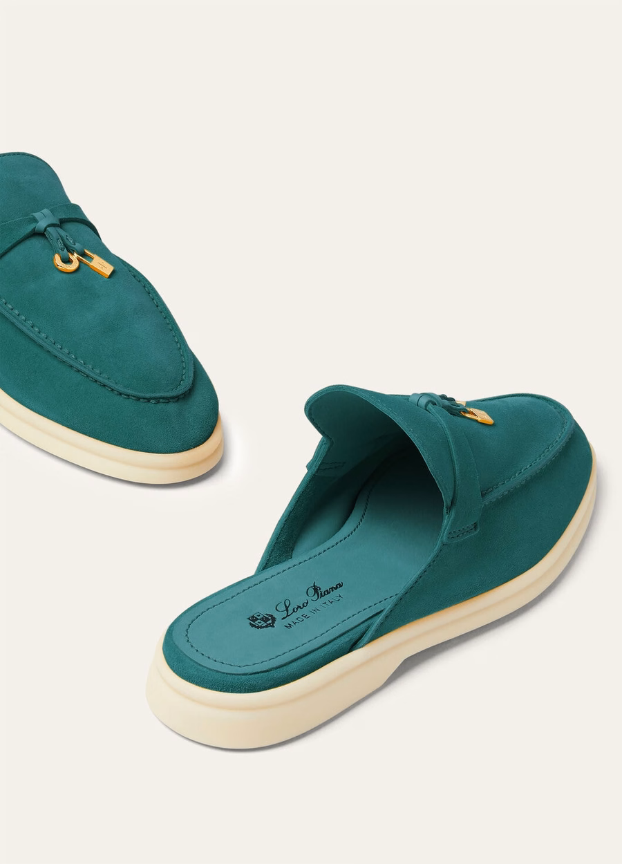 Babouche Charms Walk Loafer Suède Suède Geitenleer Jazz Club