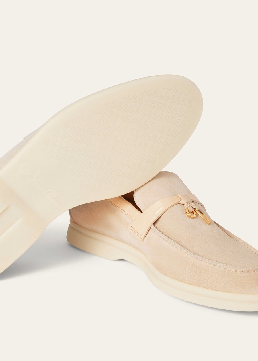Summer Charms Walk Loafer Suede LIGHT MASTIC
