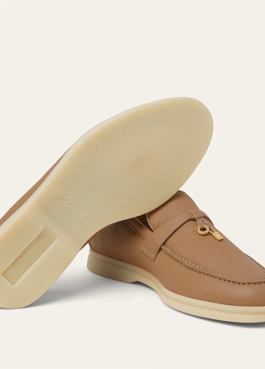 Summer Charms Walk Loafers Hertenleer Crème Bignet