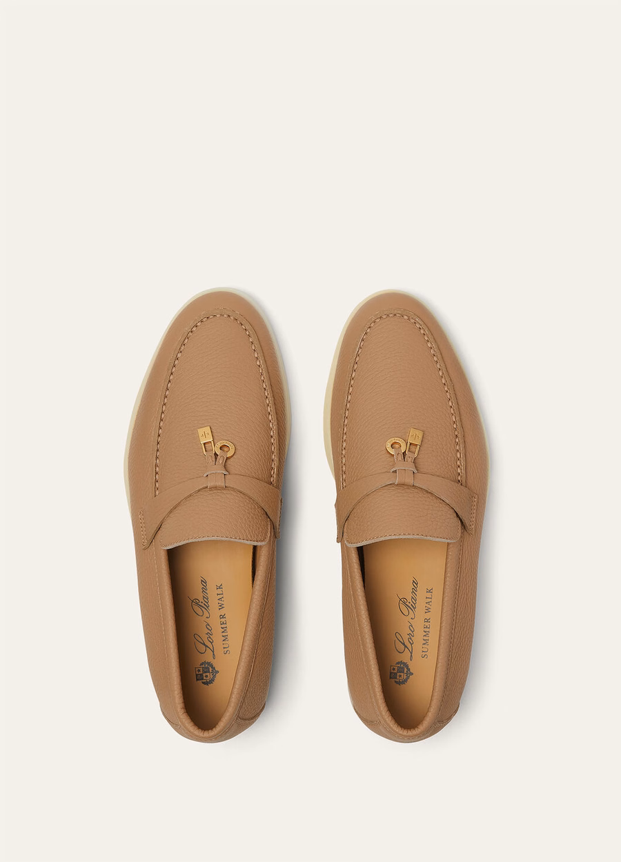Summer Charms Walk Loafers Hertenleer Crème Bignet