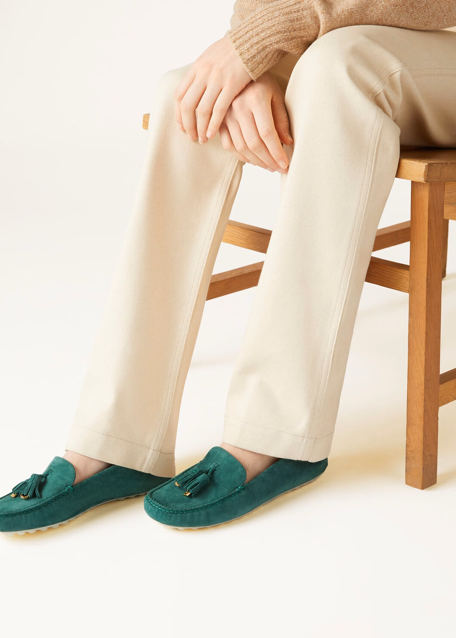 Dot Sole Walk Loafer Suède Geitenleer Jazz Club