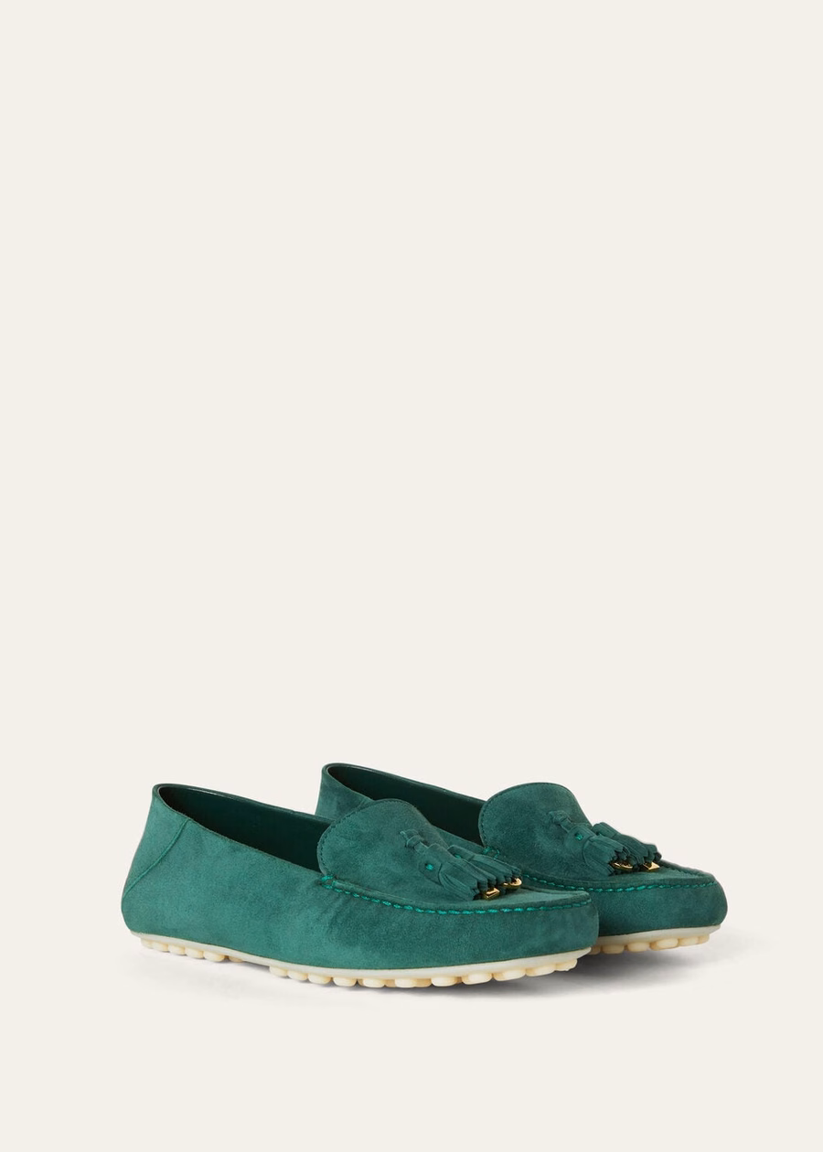 Dot Sole Walk Loafer Suède Geitenleer Jazz Club