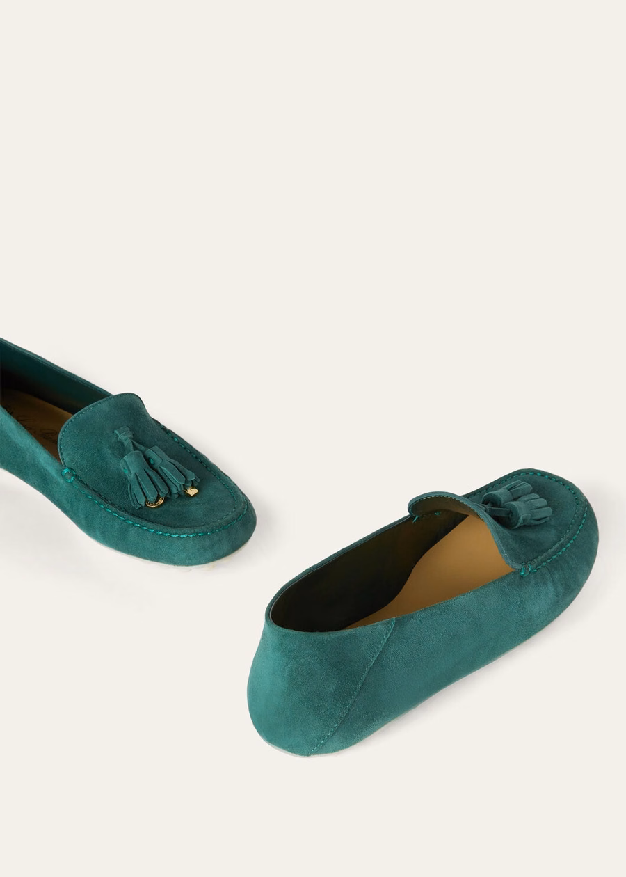 Dot Sole Walk Loafer Suède Geitenleer Jazz Club