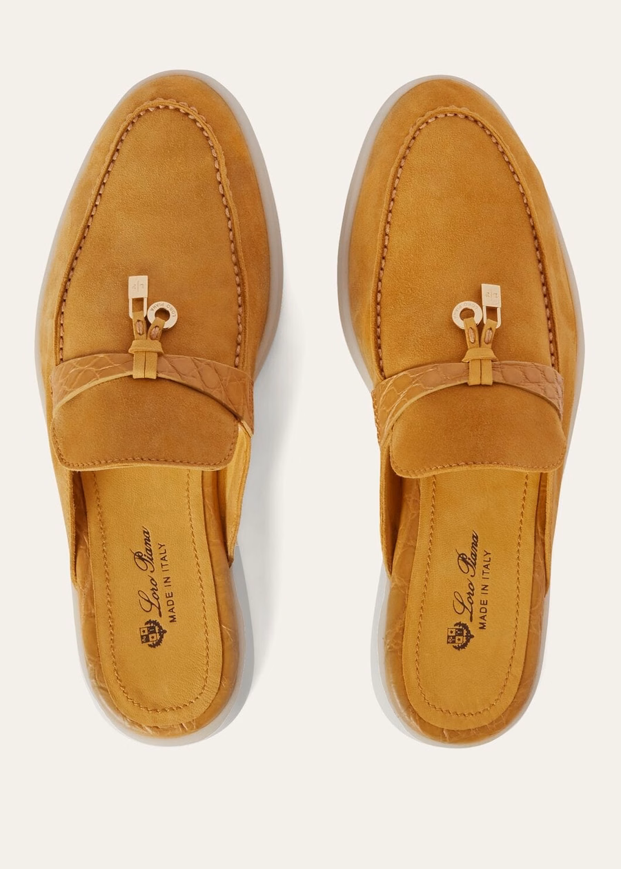 Nautical Charms Walk Babouche Loafers suède CINNAMON CAFE