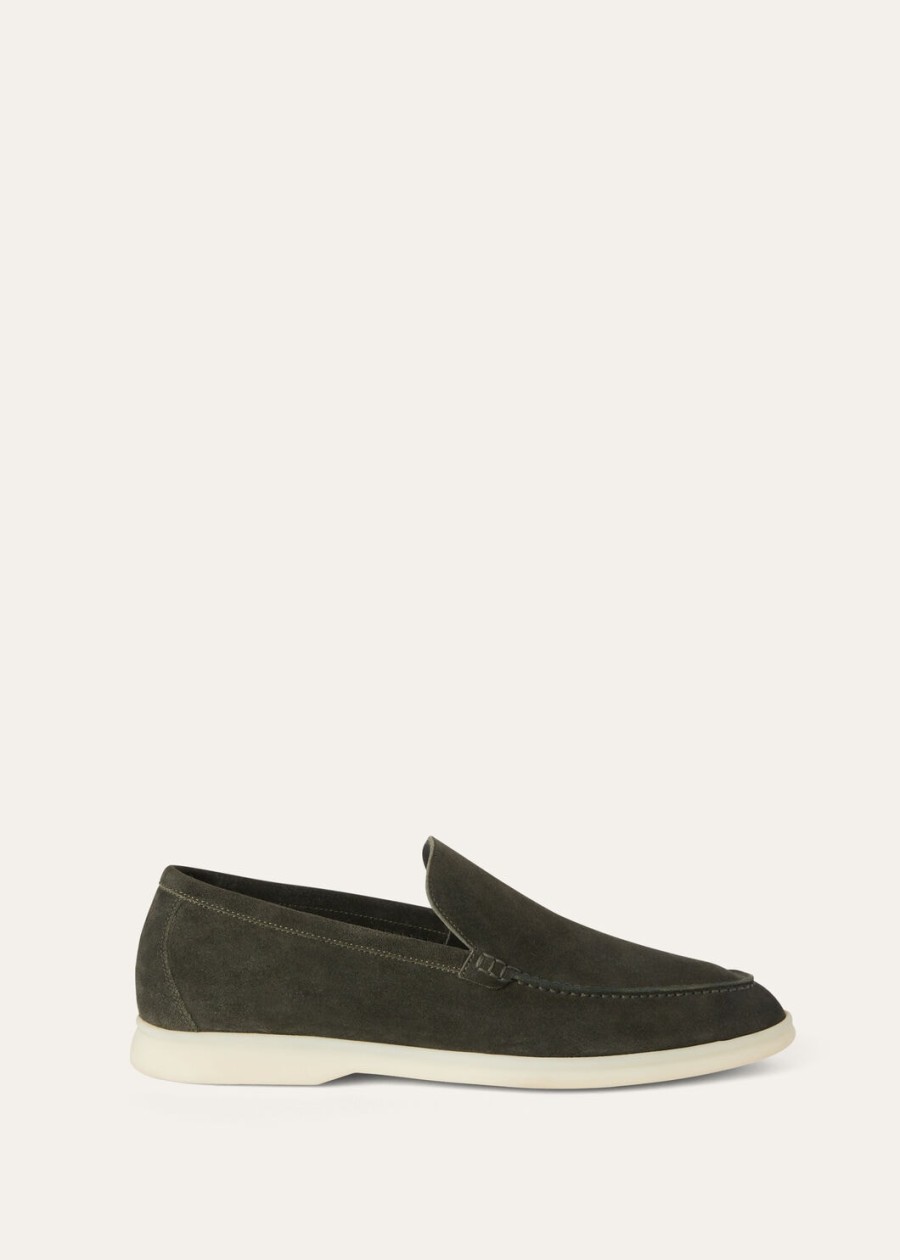 summer walk loafer suede mimetic