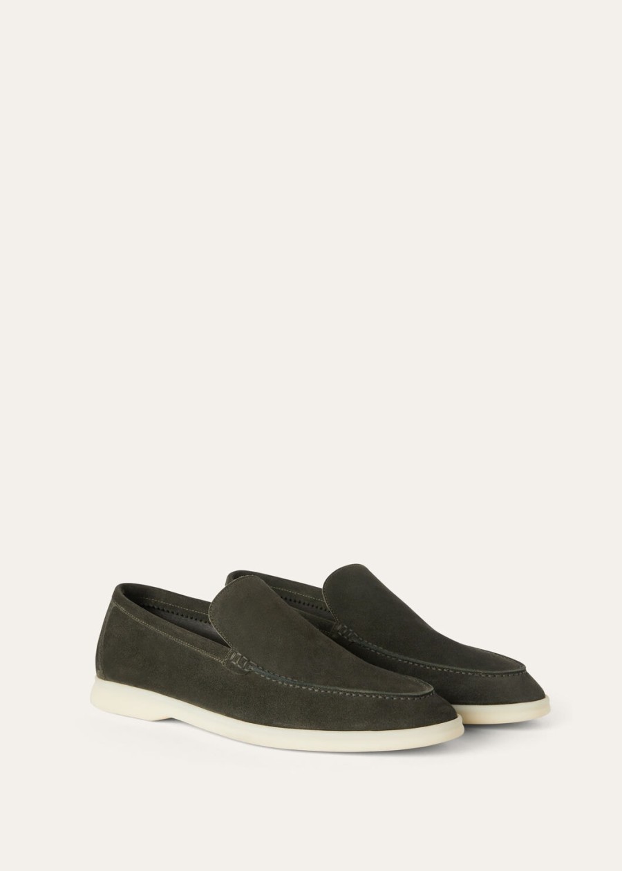 summer walk loafer suede mimetic