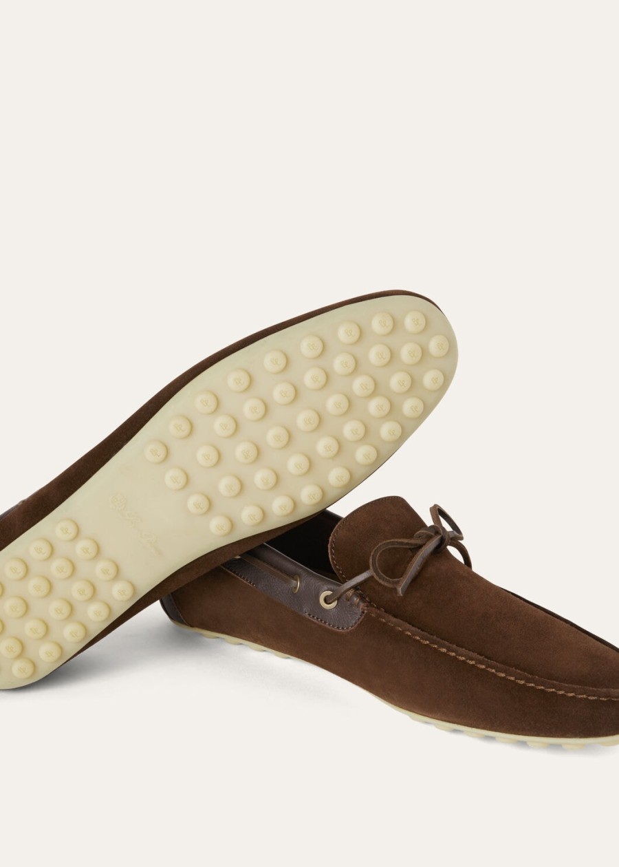 dot sole walk loafers ox chocolate leather