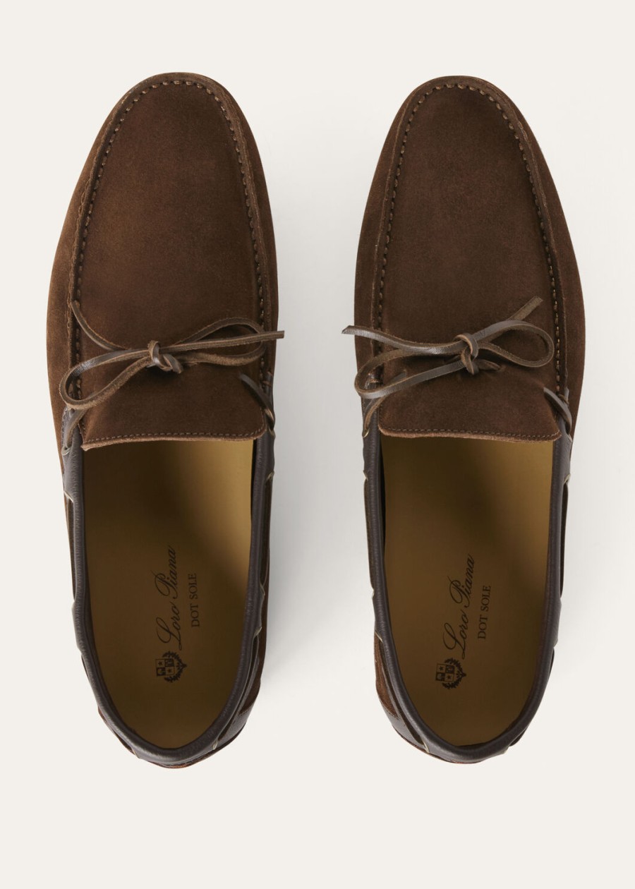 dot sole walk loafers ox chocolate leather