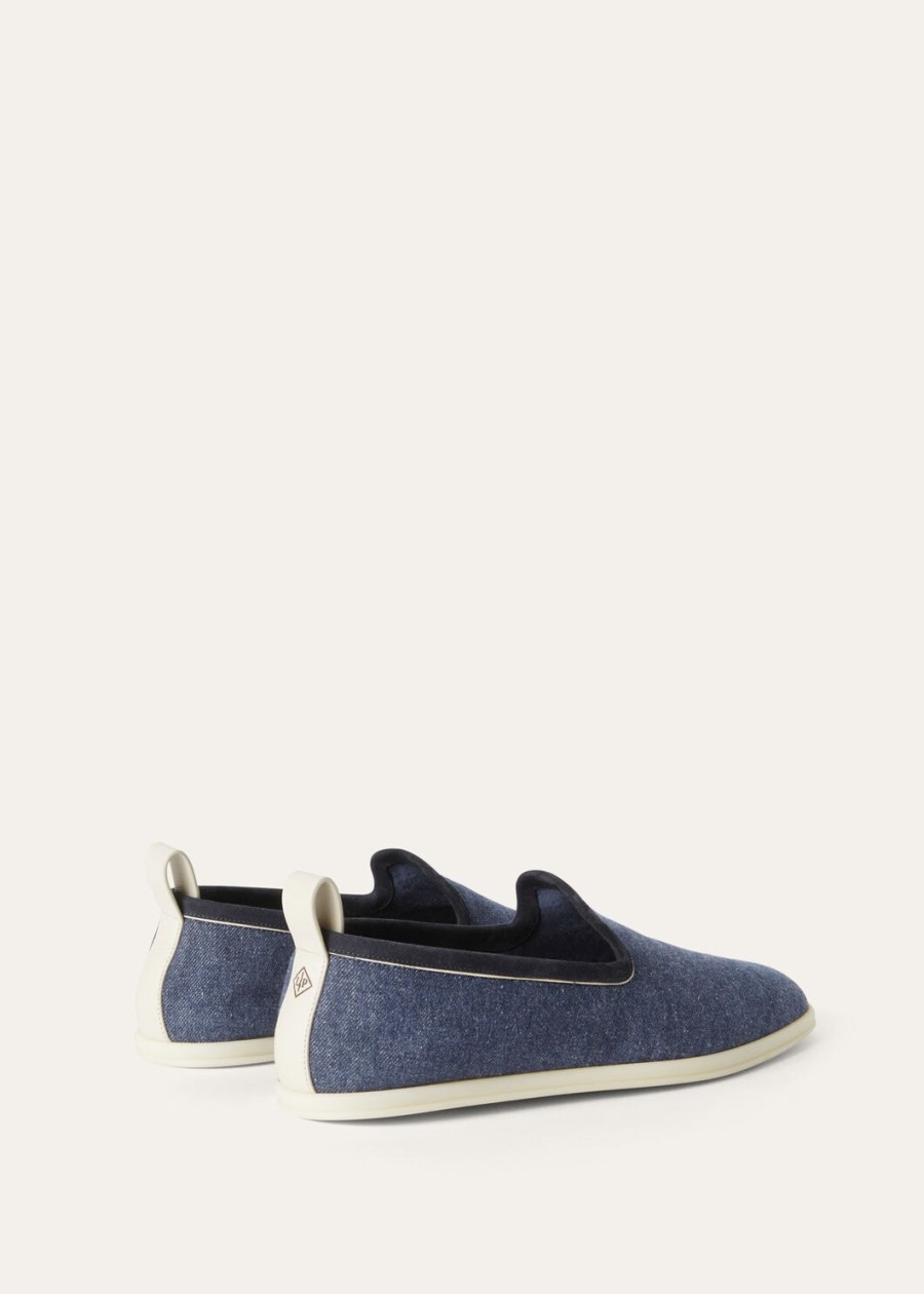loafers venice walk cotton surge blue