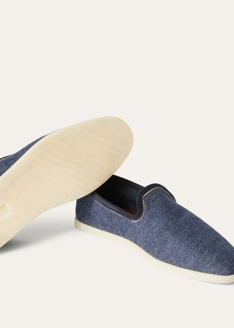 loafers venice walk cotton surge blue
