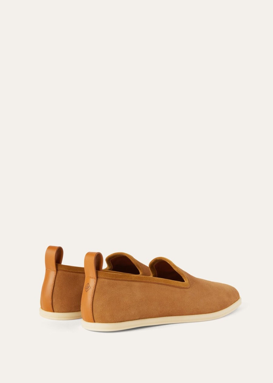 venice walk loafer suede whiskey