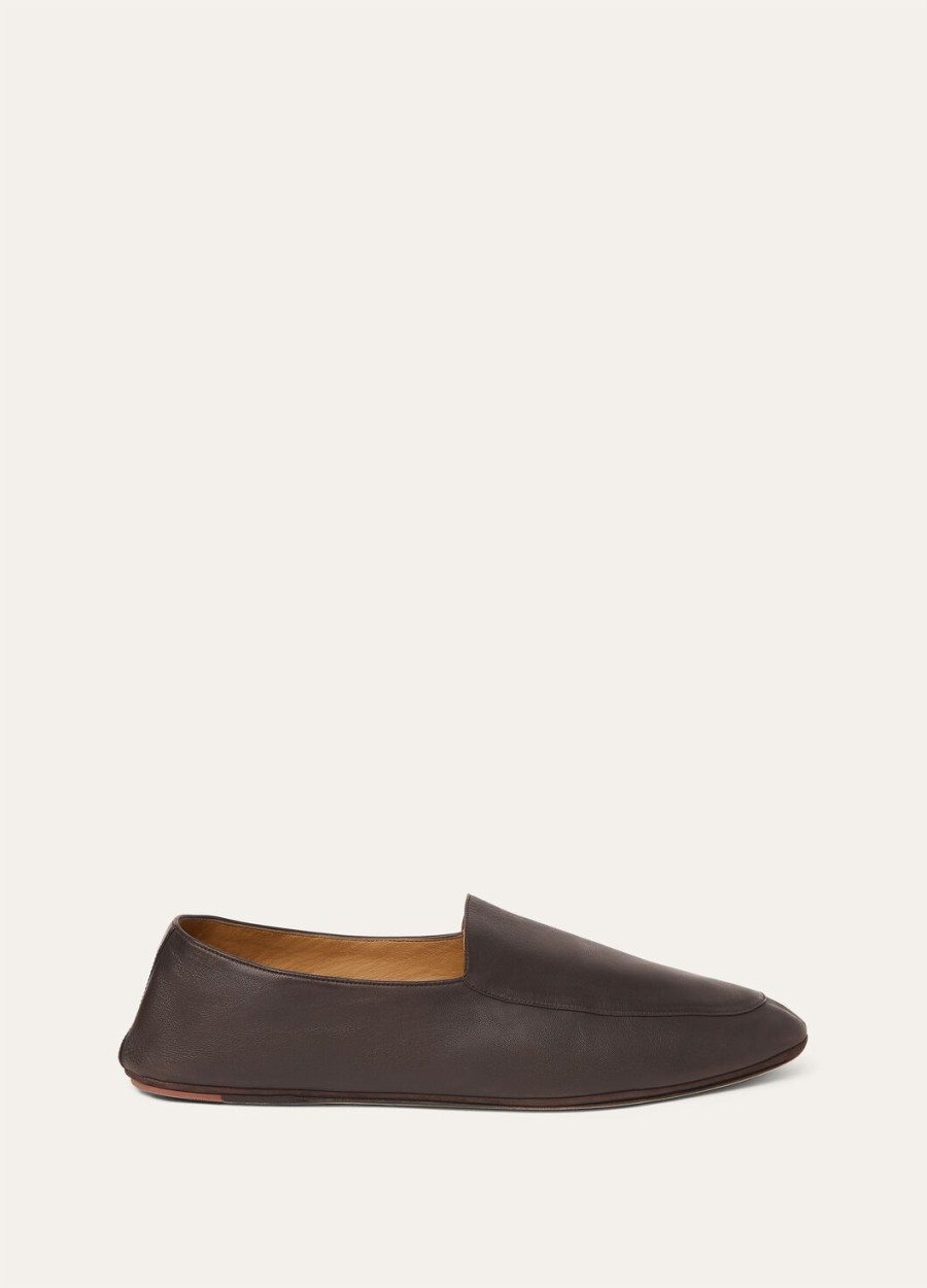 anton walk moka loafer van lamsleer