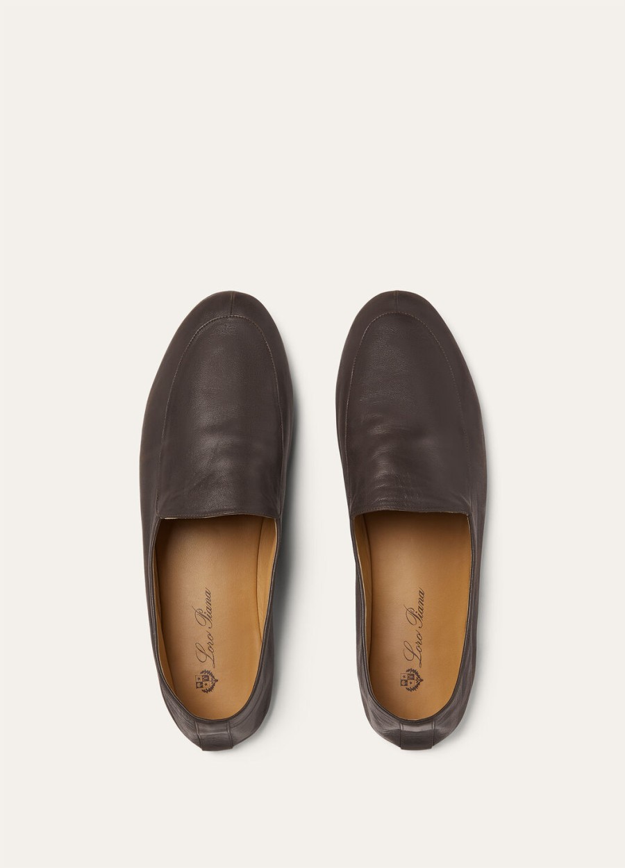 anton walk moka loafer van lamsleer