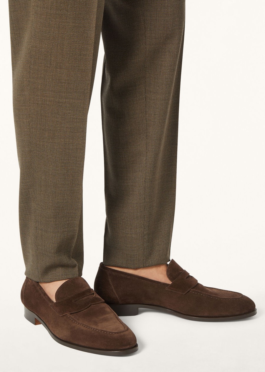 sergio loafer ox chocolate leather