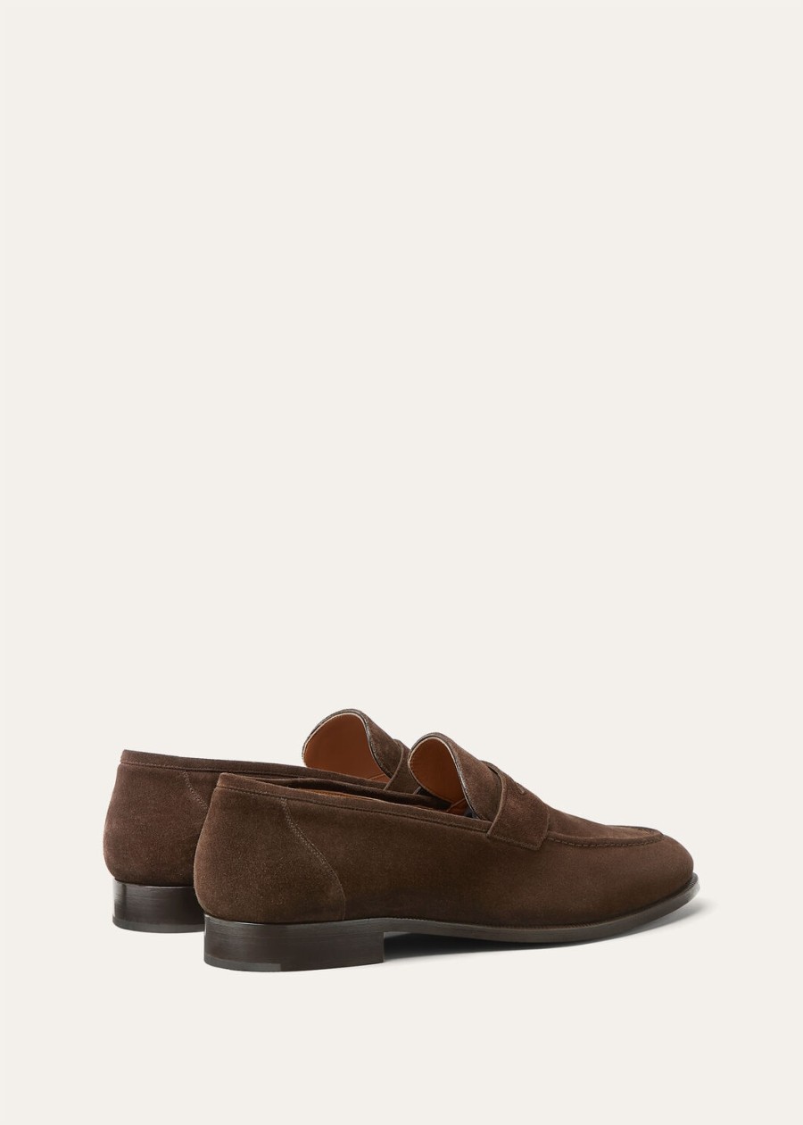 sergio loafer ox chocolate leather