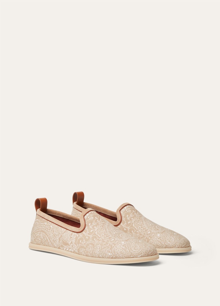 venice walk flat linen milk amberpine nut