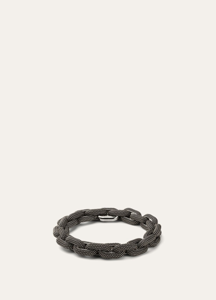 bubble chain ketting messing sieraden palladio riscoperto