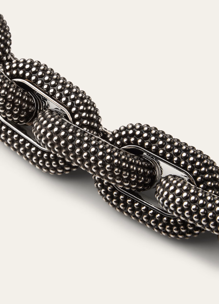 Bubble Chain ketting, messing sieraden, Palladio Riscoperto