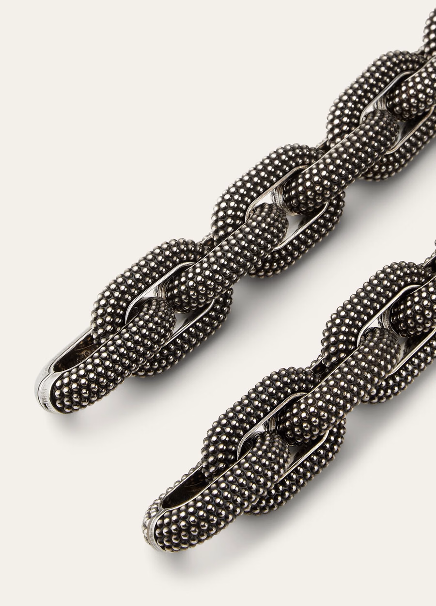 Bubble Chain ketting, messing sieraden, Palladio Riscoperto