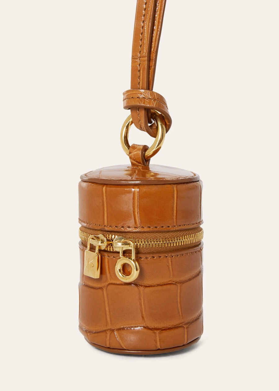 Extra etui, krokodillenleer, versnipperde tabak