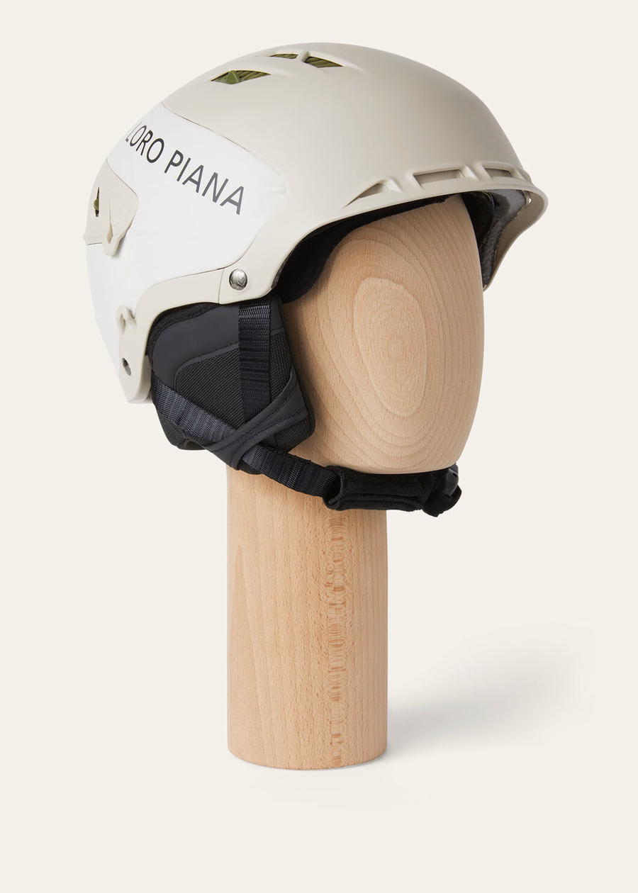 Loro Piana polycarbonaat skihelm Desert Dune/Wit