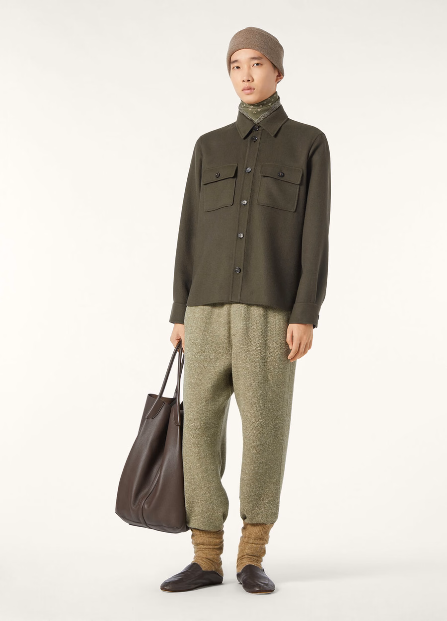 Jim Cashmere Overhemd Zwart Den