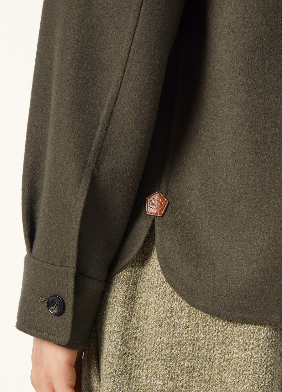 Jim Cashmere Overhemd Zwart Den