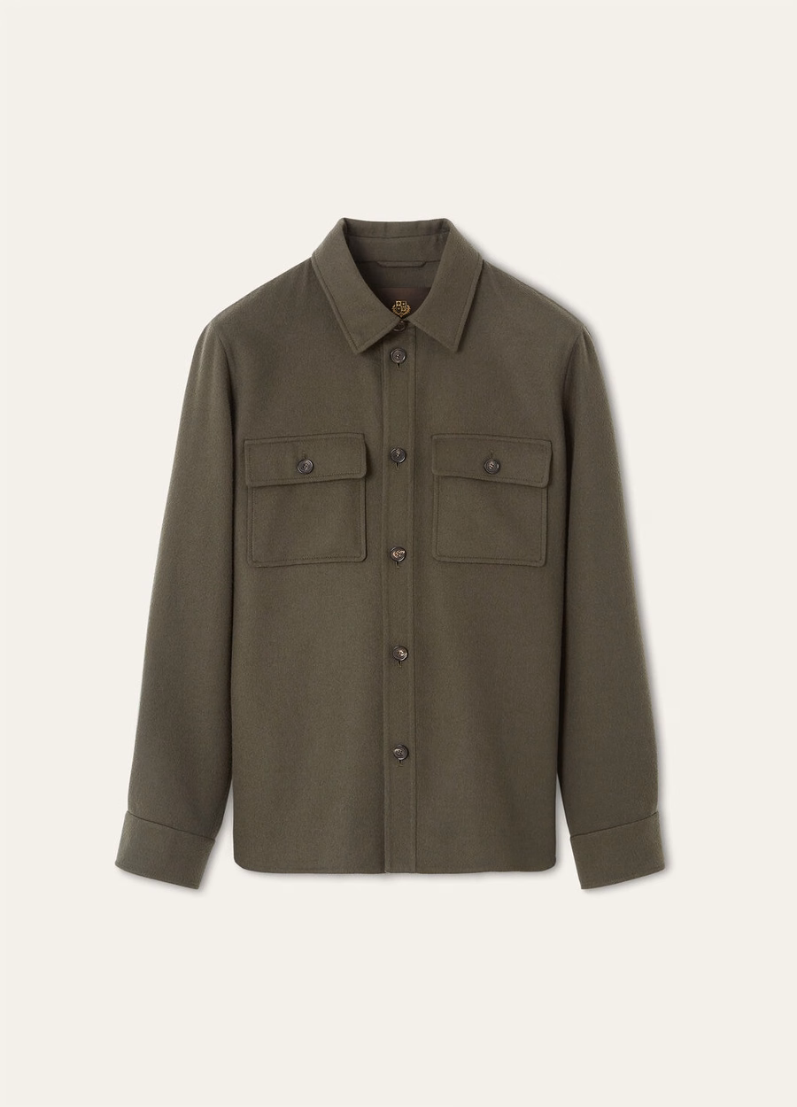 Jim Cashmere Overhemd Zwart Den