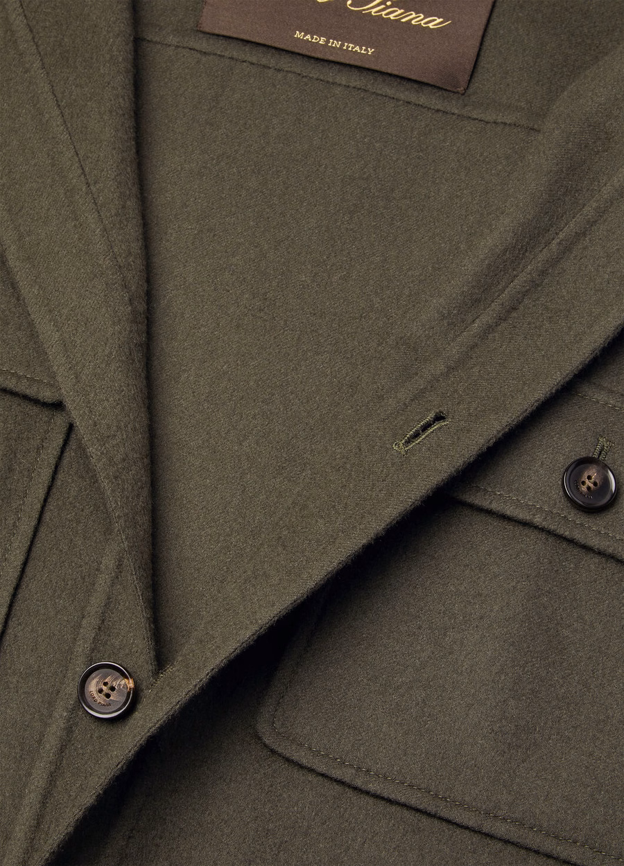Jim Cashmere Overhemd Zwart Den