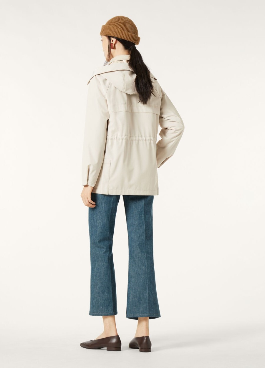 horsey microfiber mini parka - storm system outerbanks